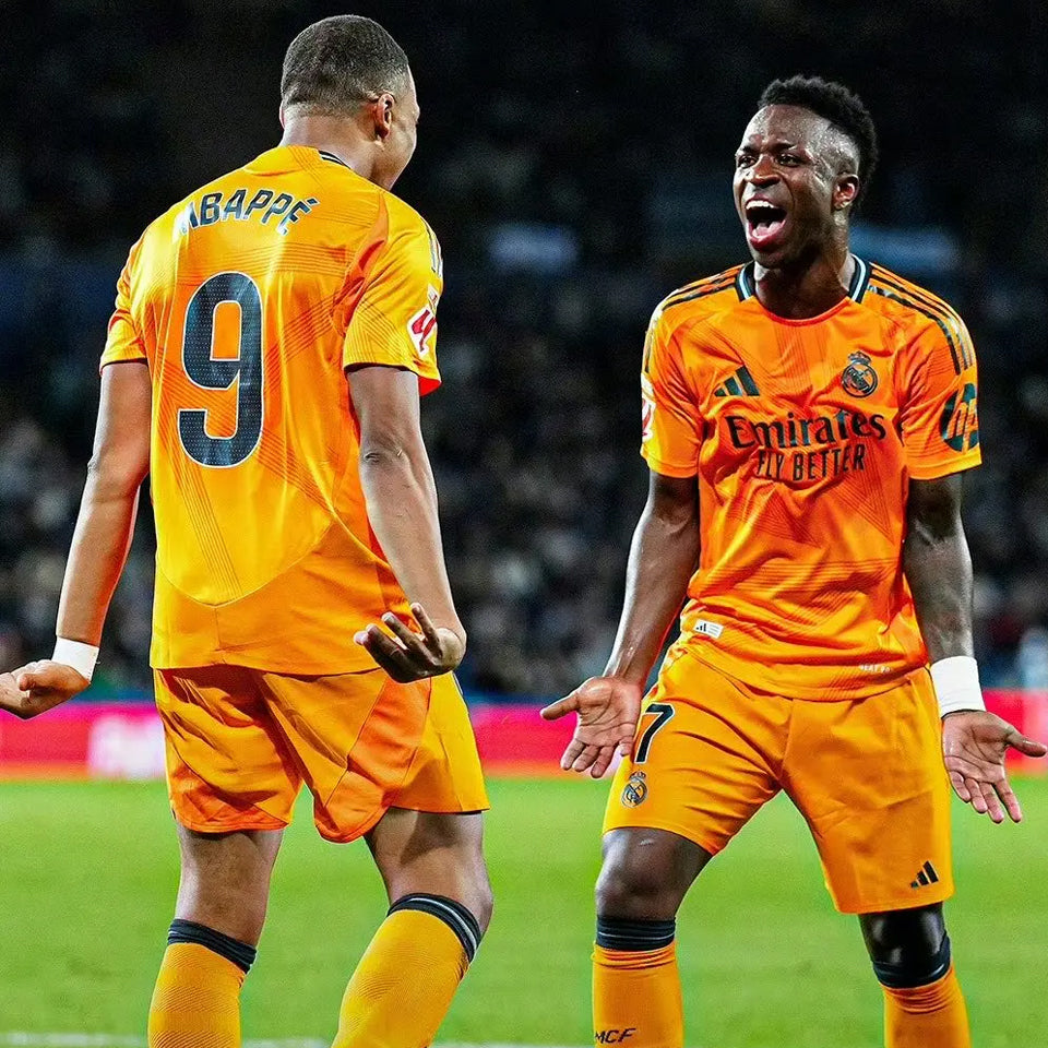 2024/25 Real Madrid Away Short Sleeve Kids Jersey