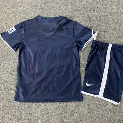 2001/02 PSG Home Short Sleeve Retro Kids Jersey
