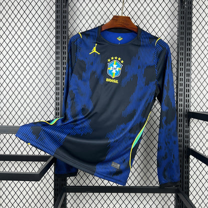 2026 Brazil Away Kit Long Sleeve