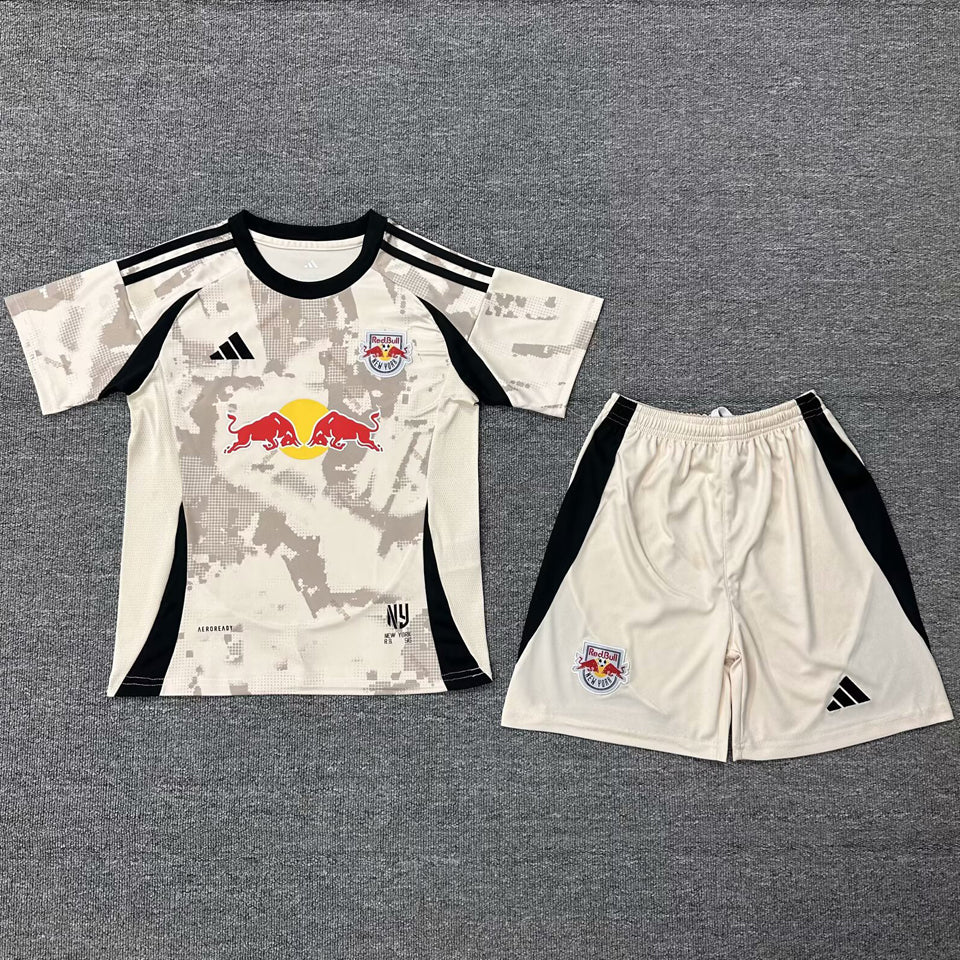 2025/26 New York Bull Away Short Sleeve Kids Jersey