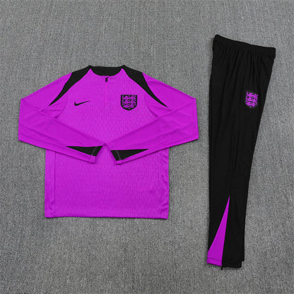 England Purple and Black Tracksuit