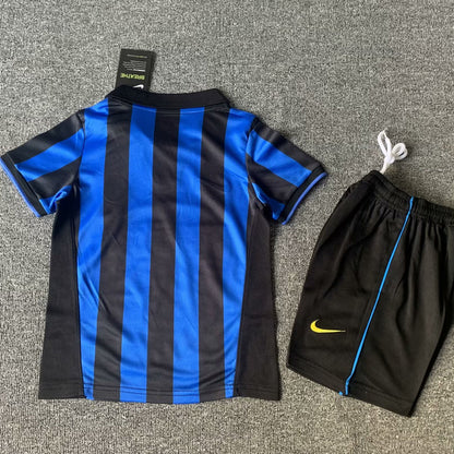 1998/99 Inter Milan Home Short Sleeve Retro Kids Jersey