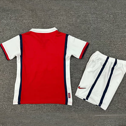 1998/1999 Arsenal Home Short Sleeve Retro Kids Jersey
