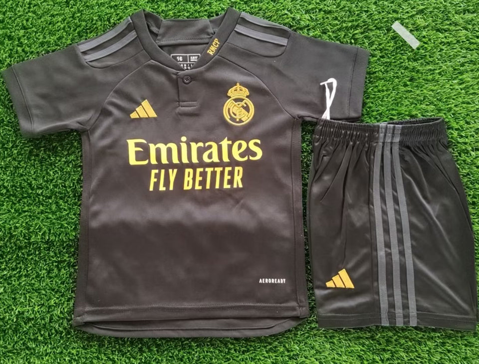 2023/24 Real Madrid Third Short Sleeve Kids' Jersey