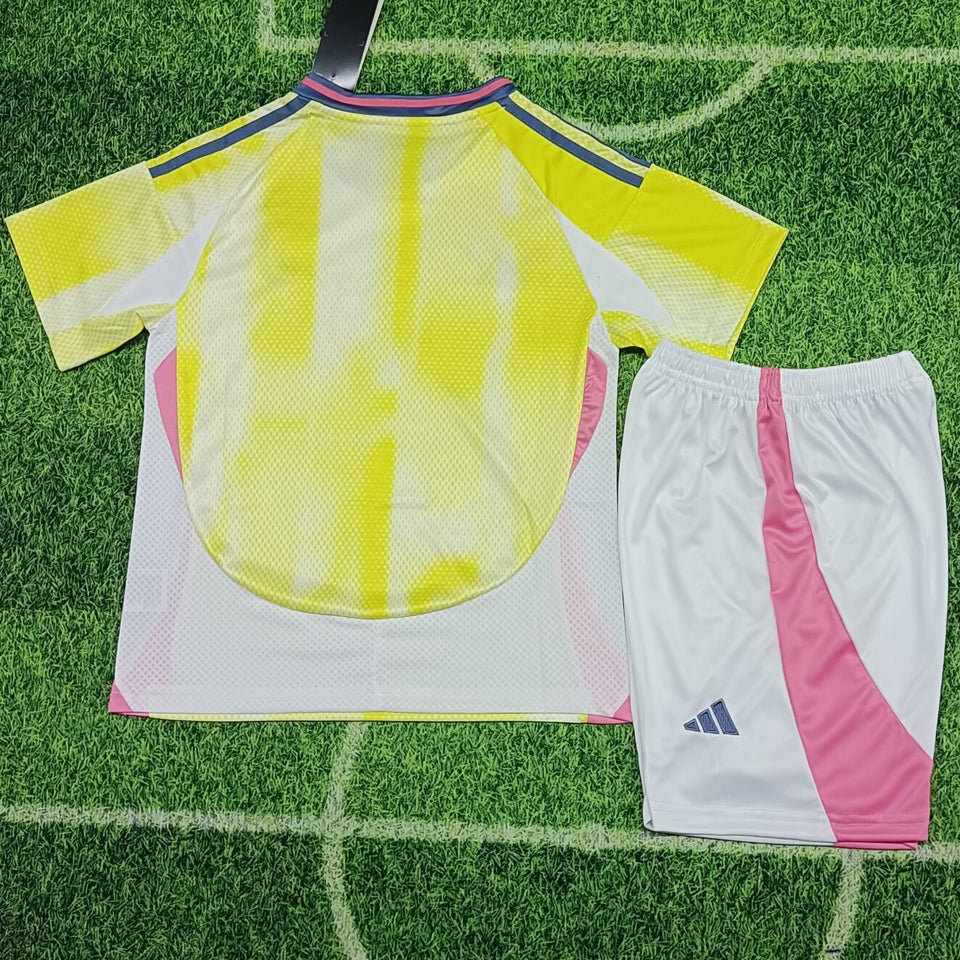 2024/25 Juventus Away Short Sleeve Kids' Jersey