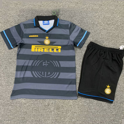 1997/98 Inter Milan Third Short Sleeve Retro Kids Jersey