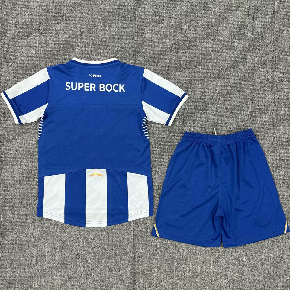 2025/26 Porto Home Short Sleeve Jersey for Kids
