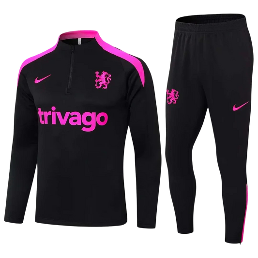 2024/2025 Chelsea Black Tracksuit