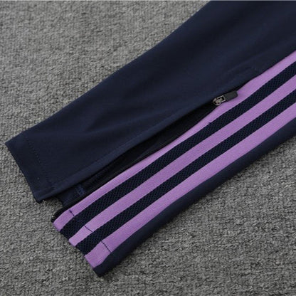 Real Madrid Blue and Purple Tracksuit