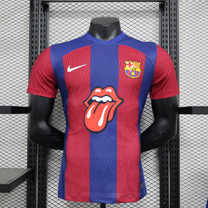 FC Barcelona X Rolling Stones Home Kit